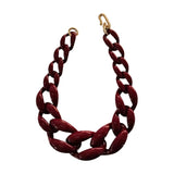 Woman Resin Necklace Chunky Choker Necklaces