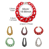 Woman Resin Necklace Chunky Choker Necklaces