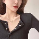 2021 EKG Pendant Necklace For Women Classic Party Accessories Gift
