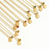 Vintage Zodiac Sign Necklace for Women