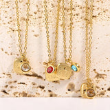 Vintage Zodiac Sign Necklace for Women