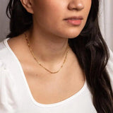 European Women Jewelry CZ Station Choker Necklace