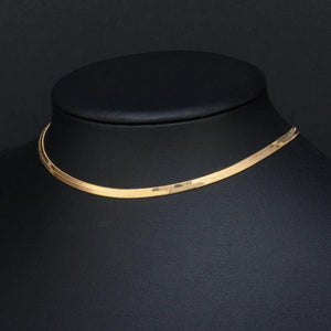 2021 New Silver Round Necklaces For Women Metal Necklace
