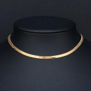 2021 New Silver Round Necklaces For Women Metal Necklace