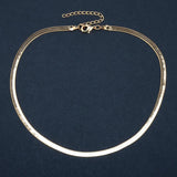 2021 New Silver Round Necklaces For Women Metal Necklace