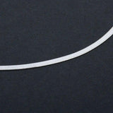 2021 New Silver Round Necklaces For Women Metal Necklace