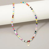 Bohemian Seed Bead Choker Necklace Animal Jewelry