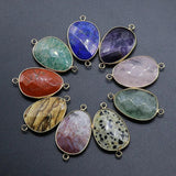 Healing Stone Jewelry Amethyst Amazonite Lapis Quartz Pink Crystal Pendants