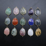 Healing Stone Jewelry Amethyst Amazonite Lapis Quartz Pink Crystal Pendants