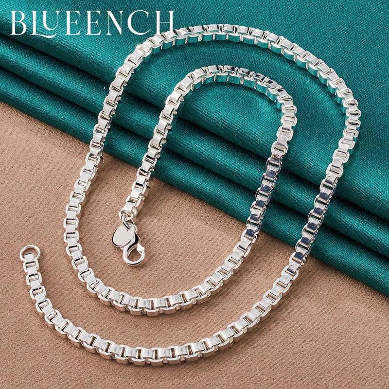 925 Sterling Silver Thin Chain Necklace for Women