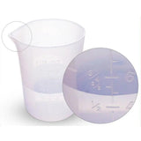 2Pcs Silicone Measuring Cup Cook Bakers Jewelry Tools