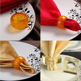 4 Shapes Resin Molds Kit Napkin Holders Ring Napkin Buckles