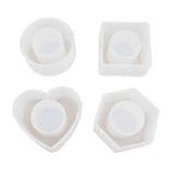 4 Shapes Resin Molds Kit Napkin Holders Ring Napkin Buckles