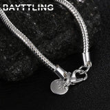 925 Silver Mom Necklace Snake Chain Gift Jewelry