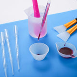 Resin Mold Tool Kit Disposable Cups & Spoons UV Epoxy Casting Jewelry Making