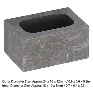 Graphite Crucible Casting Ingot Mold for Metal Melting
