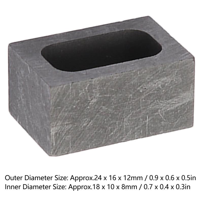 Graphite Crucible Casting Ingot Mold for Metal Melting