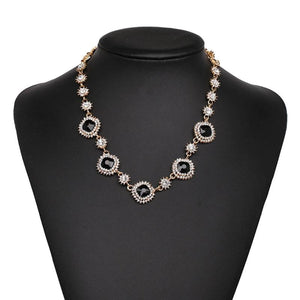 Crystal Bling Necklace Stylish Unique Chain Pendant