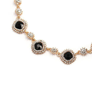 Crystal Bling Necklace Stylish Unique Chain Pendant