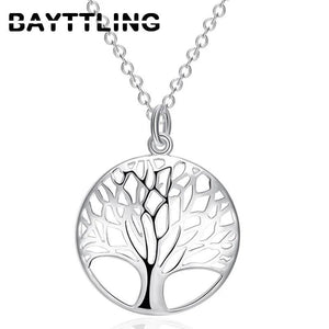925 Sterling Silver Tree of Life Necklace For Women