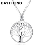 925 Sterling Silver Tree of Life Necklace For Women