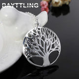 925 Sterling Silver Tree of Life Necklace For Women