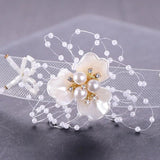 Euo-American Lace Flower Hair Band