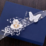 Euo-American Lace Flower Hair Band