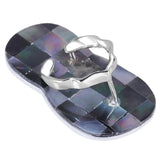 Abalone Shell Slipper Pendant Necklace for Women