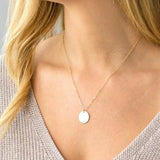 First Christmas Mr & Mrs Pendant Necklace, Engraved Charm, Gift Girlfriend