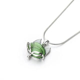 Fox Diffuser Perfume Necklace Titanium Chain