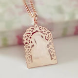 Religious Women Pendants 585 Mother Son Pendants Gift
