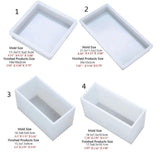3D Rectangle Silicone Molds for Resin Art