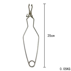 Stainless Steel Crucible Tong Graphite Melting Dish Bowl Plier Holder Jewelry