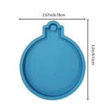 6Pcs Resin Mold Round Shape Silicone Casting DIY Craft