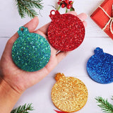 6Pcs Resin Mold Round Shape Silicone Casting DIY Craft