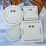 Square Plate Series Macrame Kumihimo Disk Tray Braided Rope Knot Thread Knitting