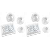 Transparent Ball Pendant Resin Mold Set for DIY Jewelry Making