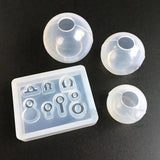 Transparent Ball Pendant Resin Mold Set for DIY Jewelry Making