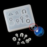 Transparent Ball Pendant Resin Mold Set for DIY Jewelry Making