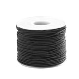 1.5 MM Black Leather Cord for Jewelry Making DIY Bracelet Supplies