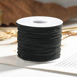 1.5 MM Black Leather Cord for Jewelry Making DIY Bracelet Supplies