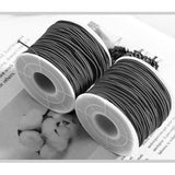 1.5 MM Black Leather Cord for Jewelry Making DIY Bracelet Supplies