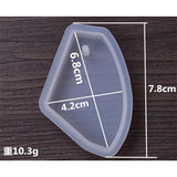 6 Shapes Silicone Casting Resin Molds DIY Jewelry Pendants Clay Epoxy Resin