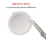 500g Quartz Silica Smelting Bowl 78mm Melting Crucible Jewelry Tool