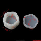5 Pcs Box Resin Molds with Lids for DIY Craft Making, Storage D03