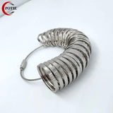 HK Size 1-33 Metal Finger Ring Sizer Measure Gauge