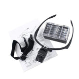 Head Mounted Illuminated Magnifying Visor for Reading and Repairing