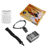 Head Mounted Illuminated Magnifying Visor for Reading and Repairing