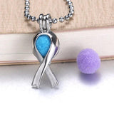 10Pcs Heart Key Locket Pearl Cage Pendant DIY Oil Diffuser